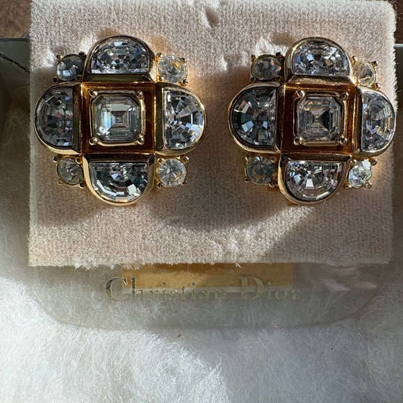 Vtg Dior Earrings - Picture 3 of 7
